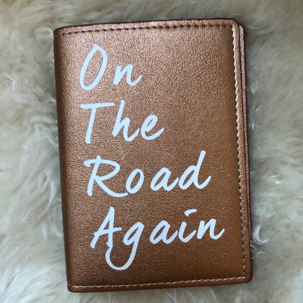 Rose Gold Passport Cover
